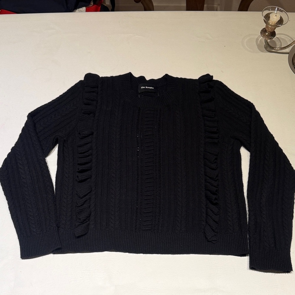 The Kooples Ruffled Sweater - Picture 2 of 9